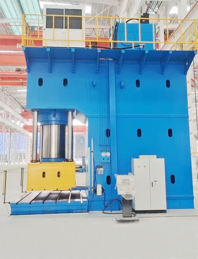 c-type deep throat drawing press